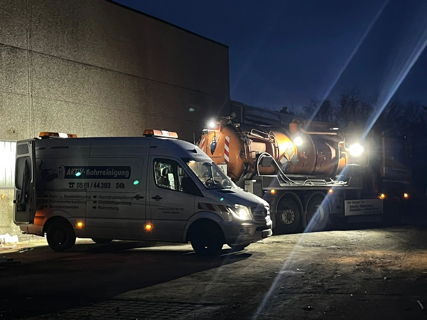 AKTIV Rohrreinigung - Fahrzeuge Fuhrpark