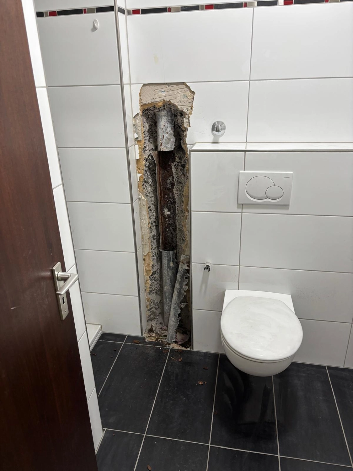 AKTIV Rohrreinigung - Leitung mit Innenkorrosion