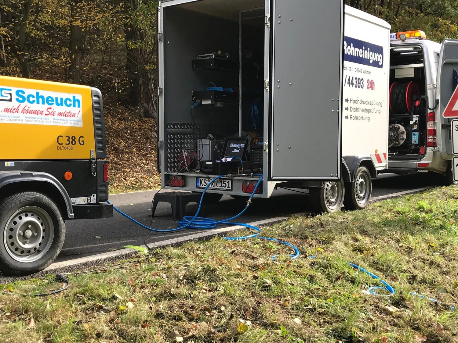 AKTIV Rohrreinigung - Dichtheitsprüfung