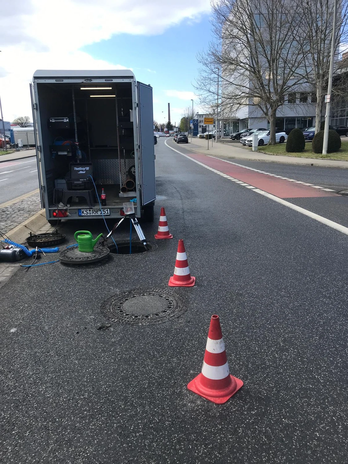 AKTIV Rohrreinigung - Dichtheitsprüfung